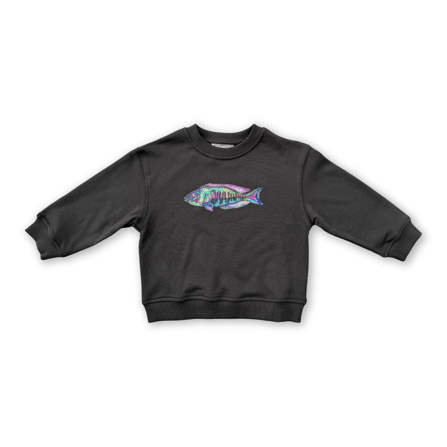 Grown Parrot Fish Jumper Ash