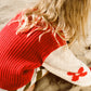 Grown Knitted Posy Pull Over Milk