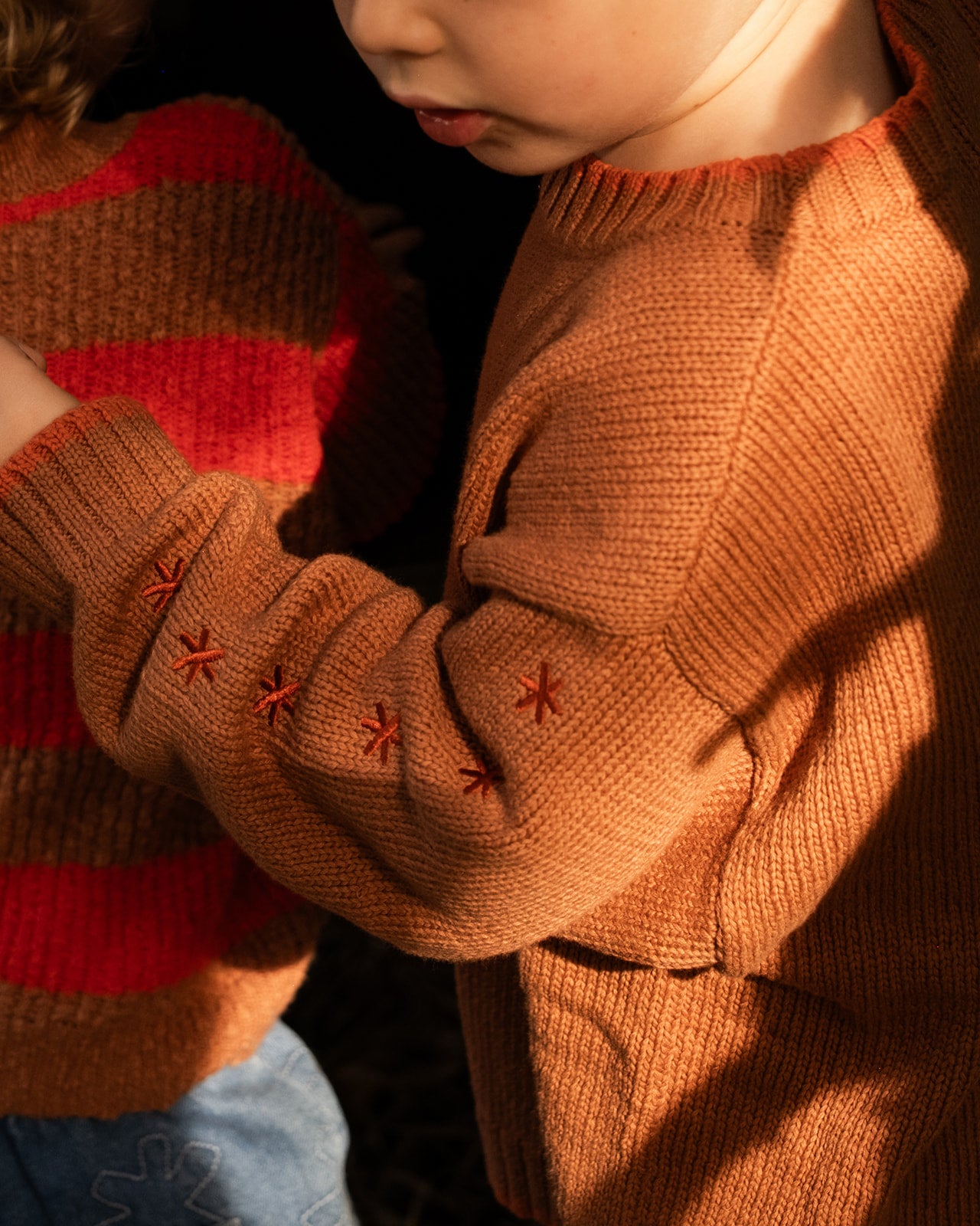 Grown Organic Starlight Knit Pull Over Earth
