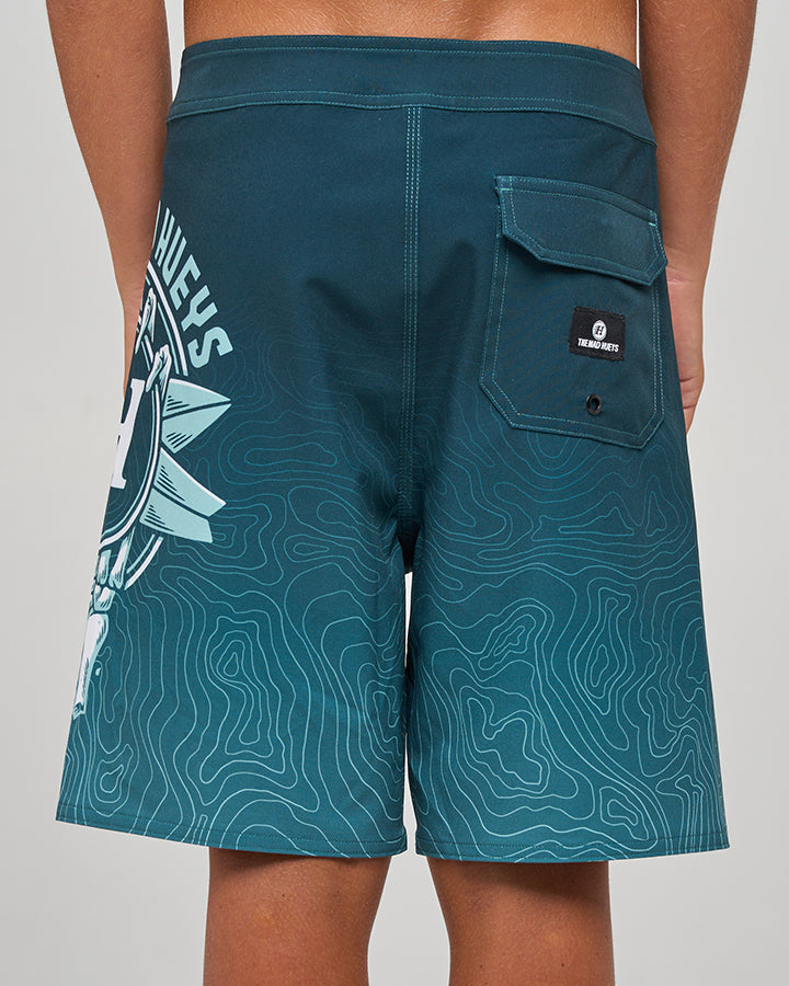 Mad Hueys Surfing H Boardshort Black
