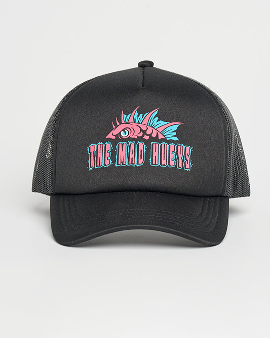 Mad Hueys King Cod Codzilla Foam Trucker Black
