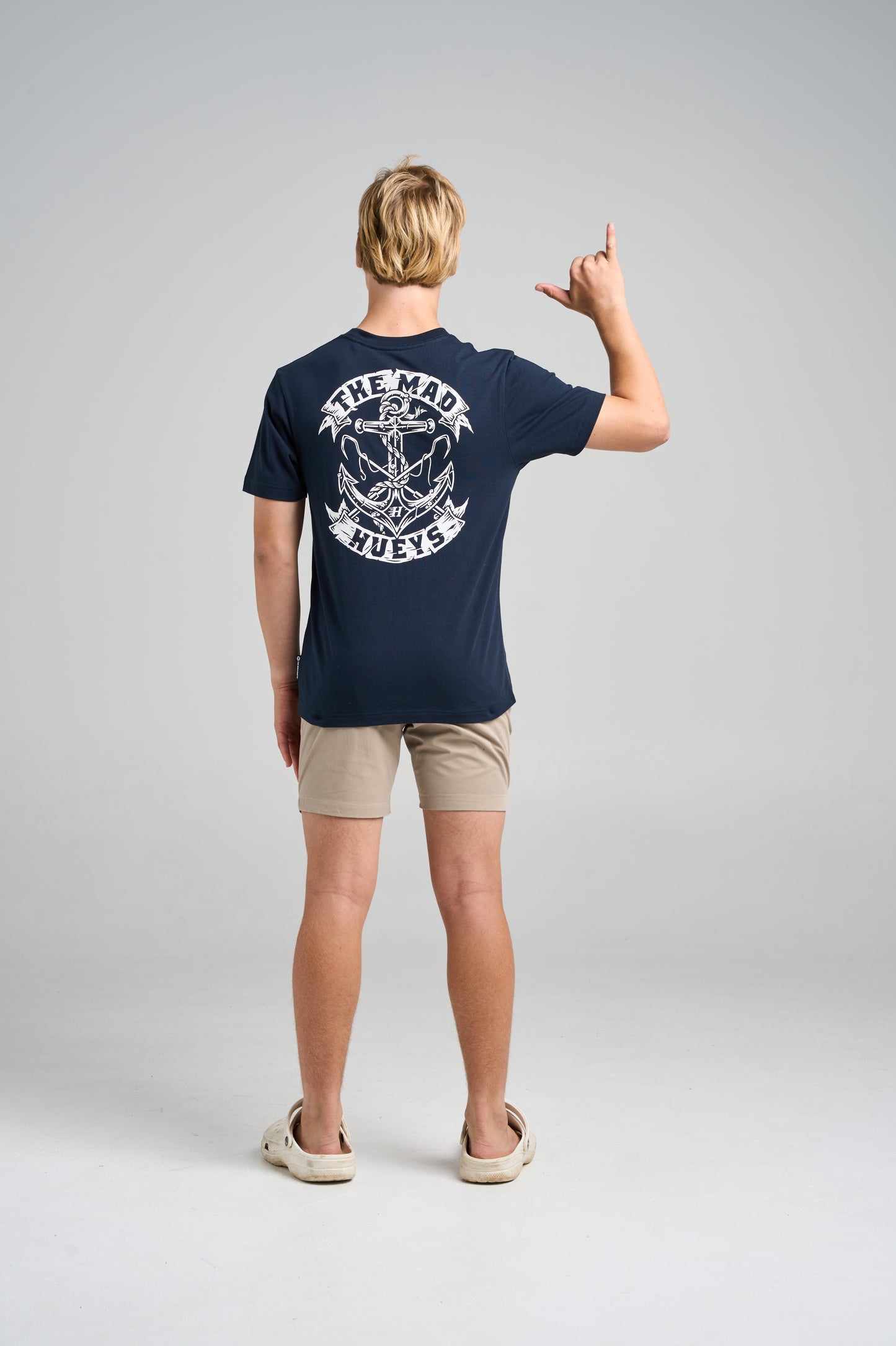 The Mad Hueys Drop Anchor Short Sleeve Tee