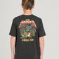 Mad Hueys Croc On Tee Black