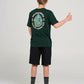 Mad Hueys Outcasts Tee Pine Green