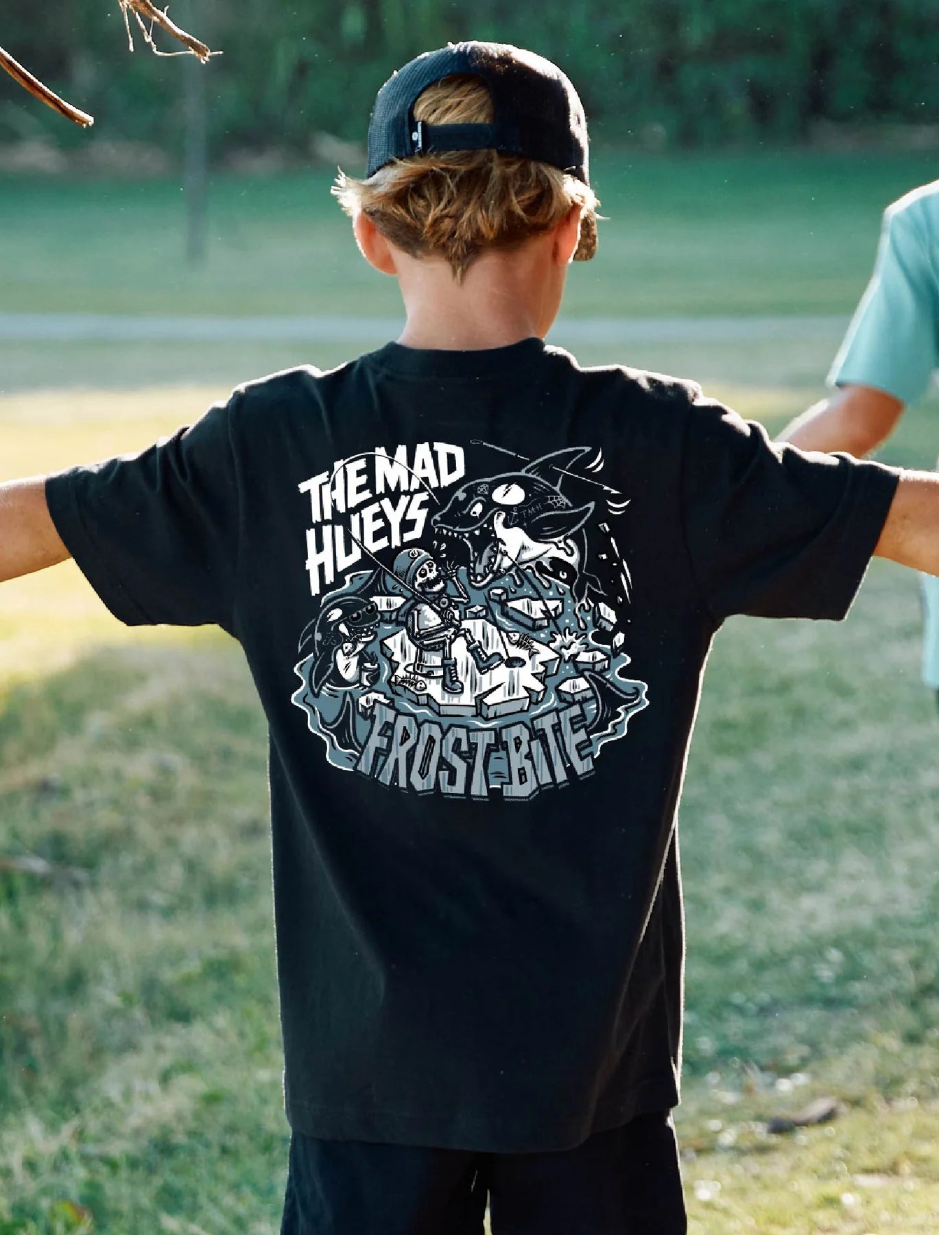 Mad Hueys Frost Bite Tee Black