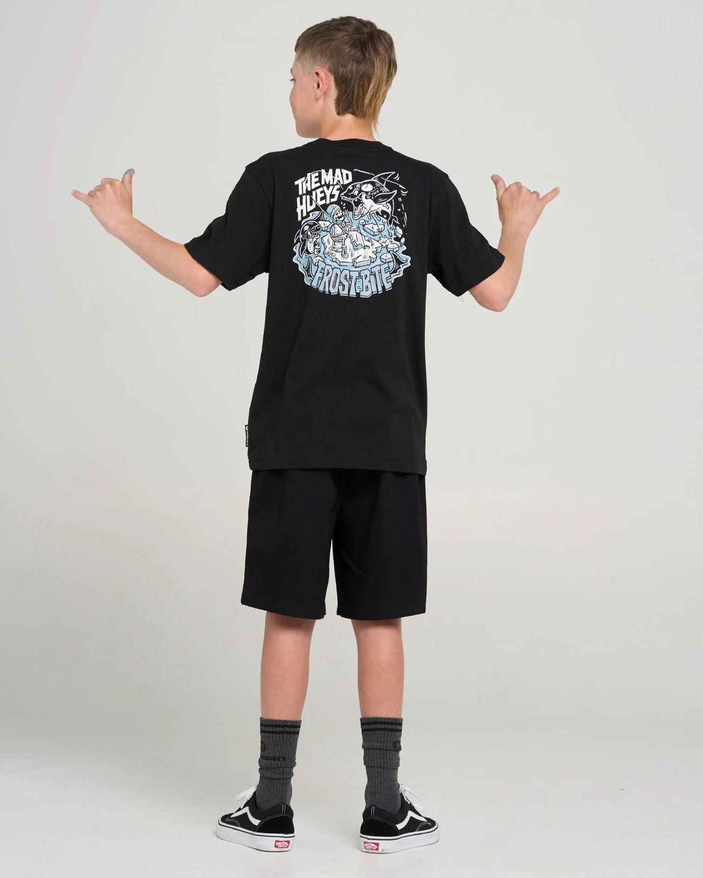 Mad Hueys Frost Bite Tee Black