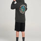 Mad Hueys Outcasts Hooded Pullover Vintage Black