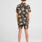 Mad Hueys Frothin Out Woven Shirt Vintage Black
