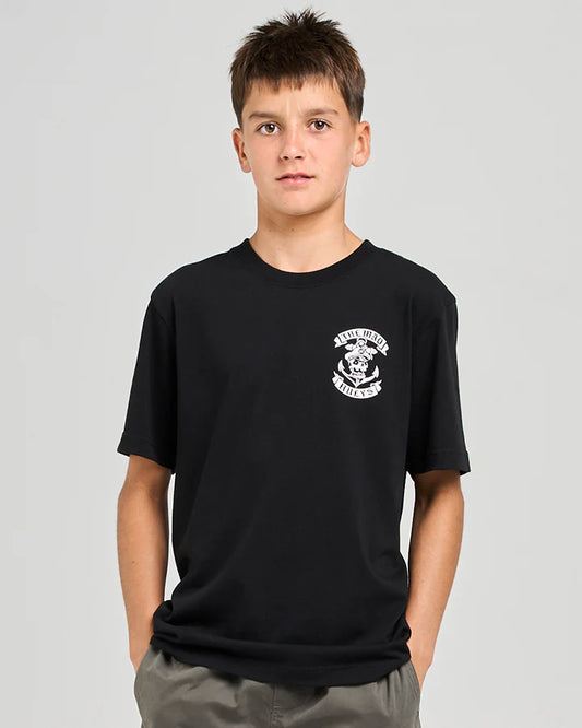 Mad Hueys Sailor Anchor Tee Black