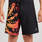 Mad Hueys Skull Spiral Boardshort Black