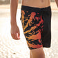 Mad Hueys Skull Spiral Boardshort Black