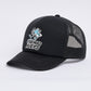 Mad Hueys Great Bite Shark Foam Trucker Cap Black