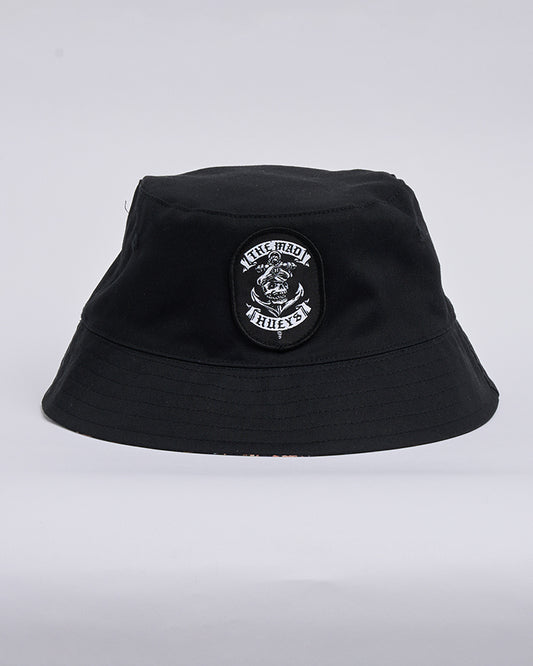 Mad Hueys Reversible Bucket Hat Sailor Anchor