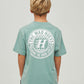 Mad Hueys Checker Hueys Tee Seafoam