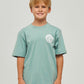 Mad Hueys Checker Hueys Tee Seafoam