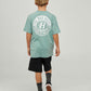 Mad Hueys Checker Hueys Tee Seafoam