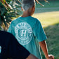 Mad Hueys Checker Hueys Tee Seafoam