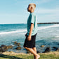 Mad Hueys Checker Hueys Tee Seafoam