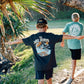 Mad Hueys Checker Hueys Tee Seafoam