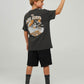 Mad Hueys Shred Dead Tee Vintage Black