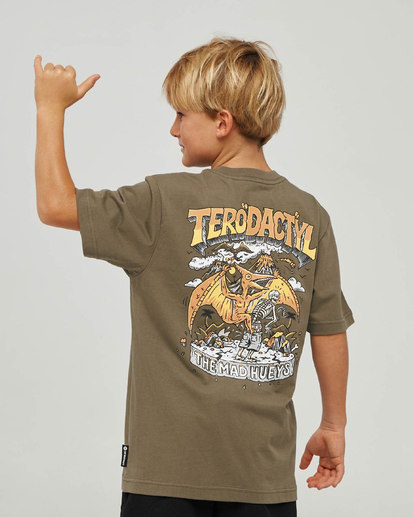 Mad Hueys Terodactyl Tee Olive