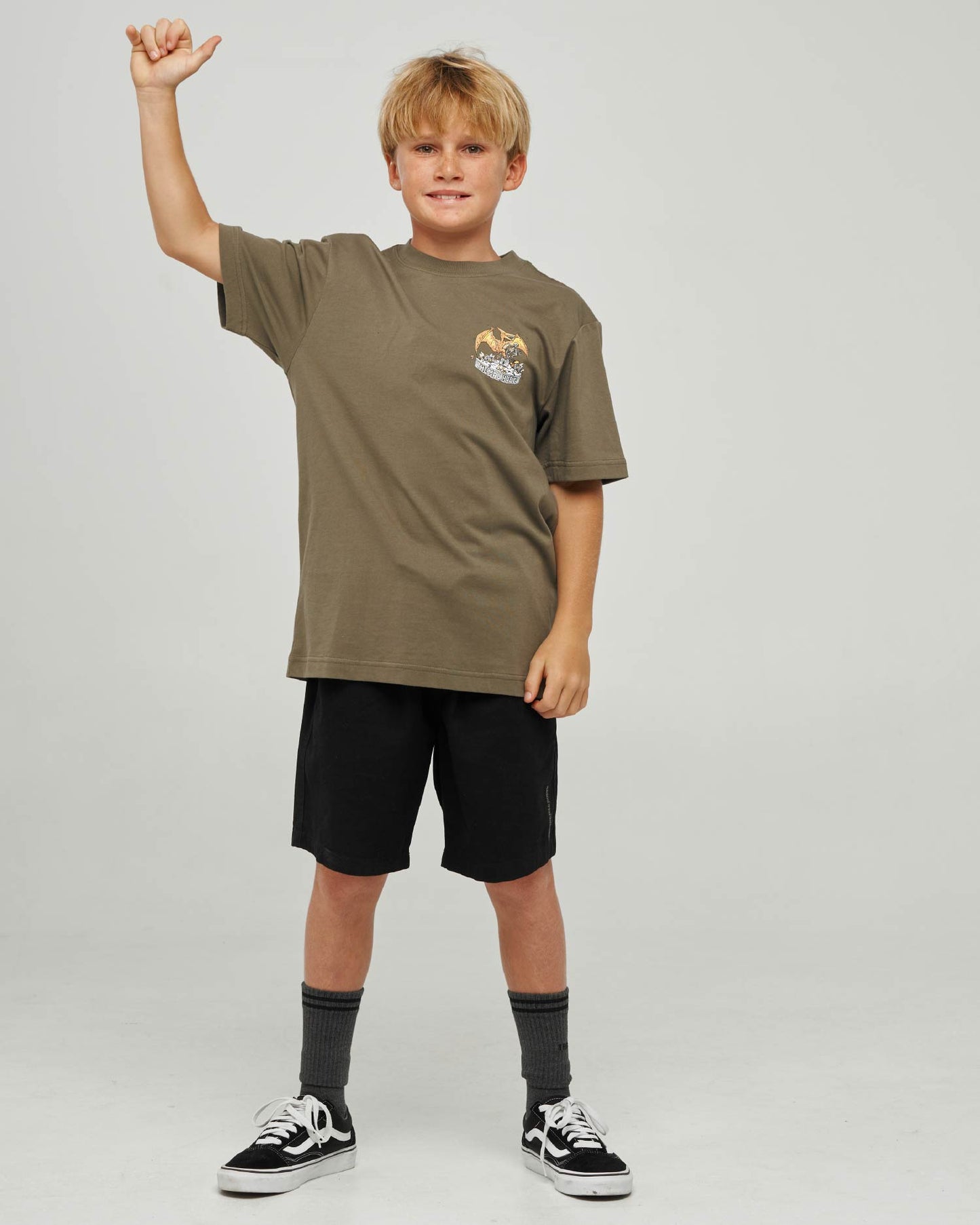 Mad Hueys Terodactyl Tee Olive