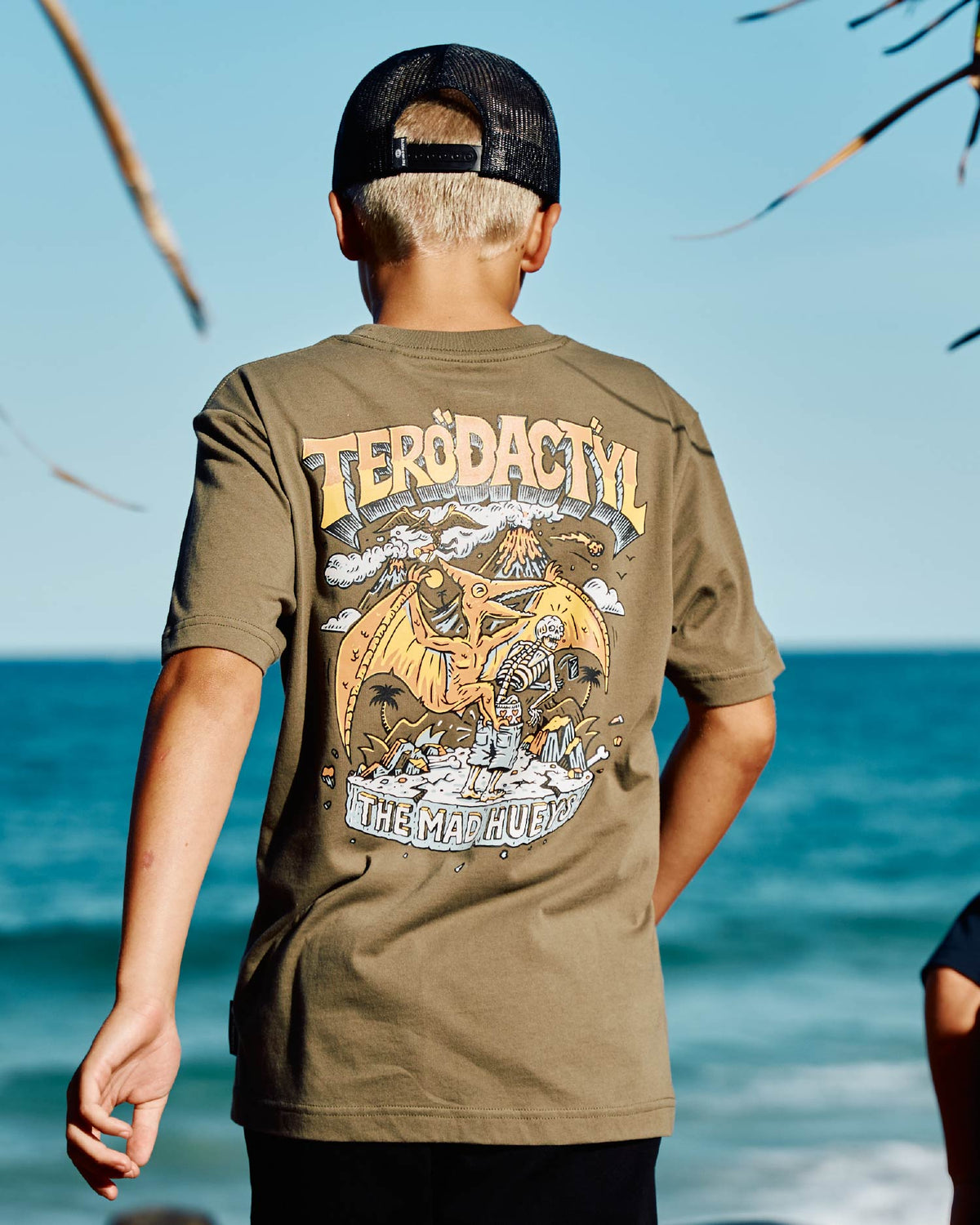 Mad Hueys Terodactyl Tee Olive