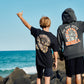 Mad Hueys Godzilla Forever Hooded Pullover Vintage Black