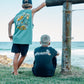 Mad Hueys Surfing Hueys Tee Vintage Black