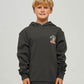 Mad Hueys Godzilla Forever Hooded Pullover Vintage Black