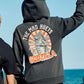 Mad Hueys Godzilla Forever Hooded Pullover Vintage Black