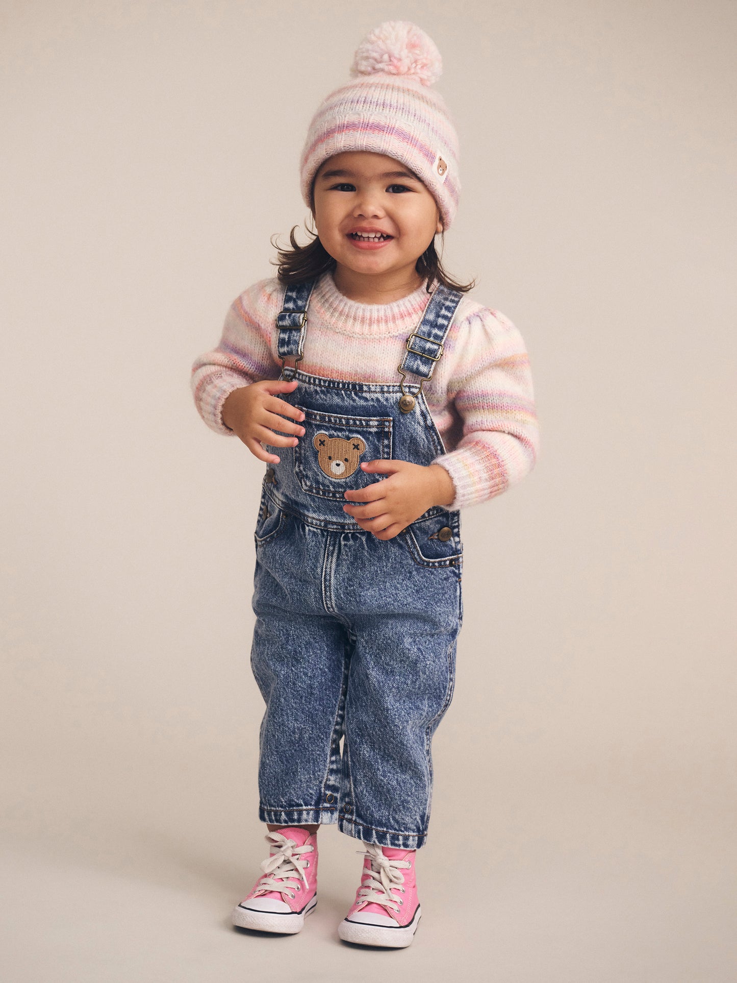 Huxbaby Dreamy Denim Overalls