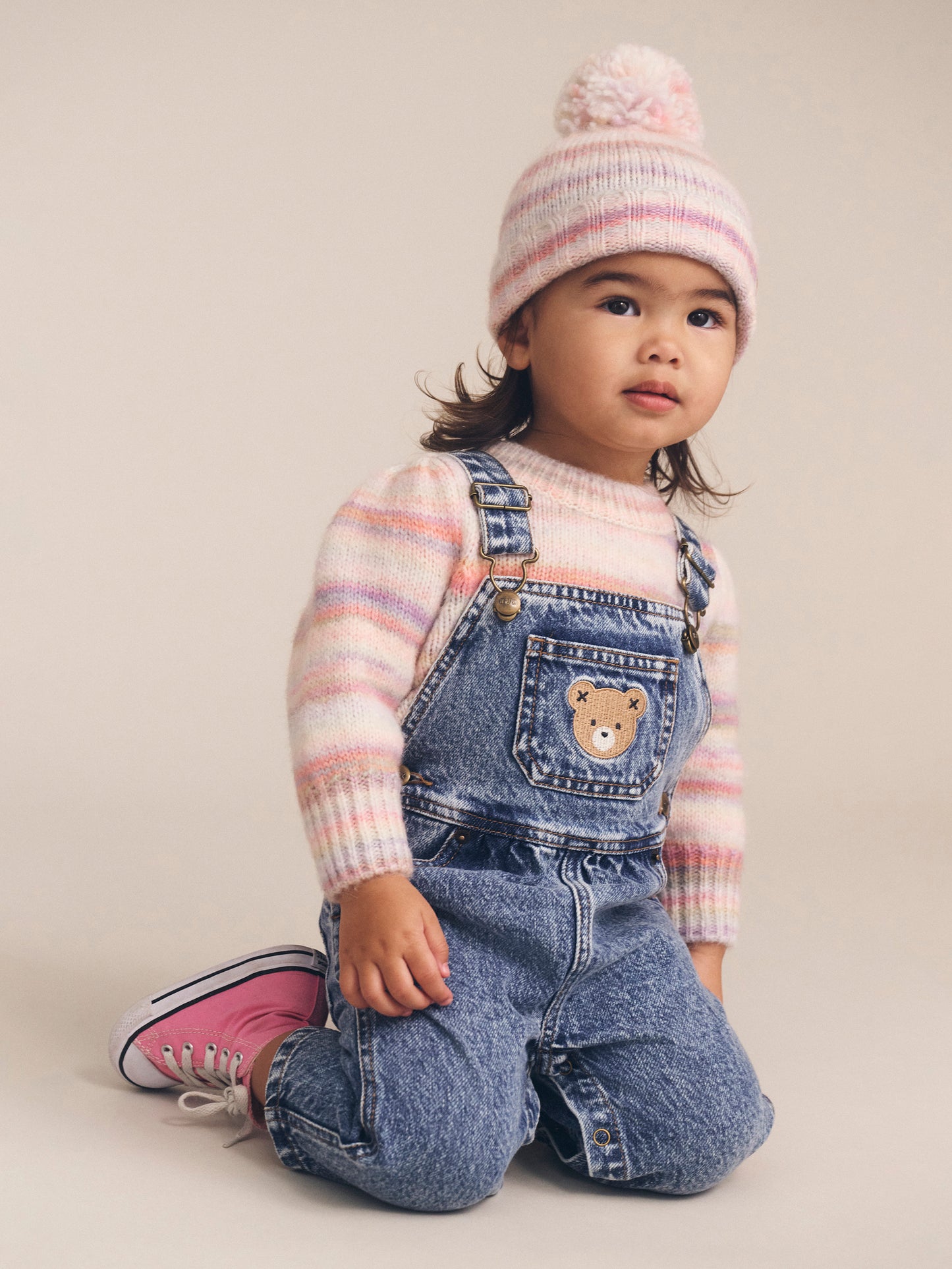 Huxbaby Dreamy Denim Overalls