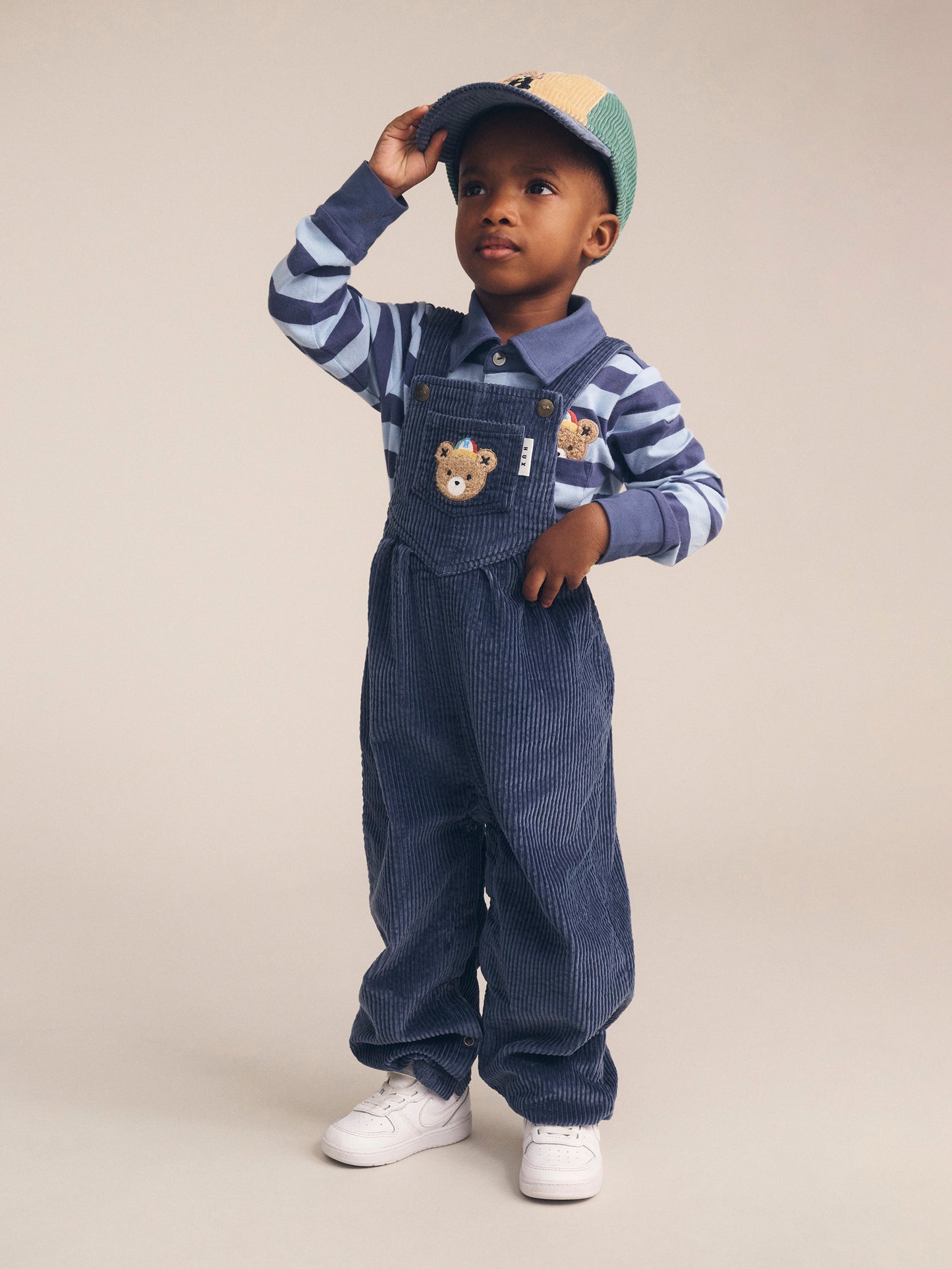 Huxbaby Midnight Cord Overall