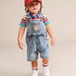 Huxbaby Dreamy Denim Shortall | Overall