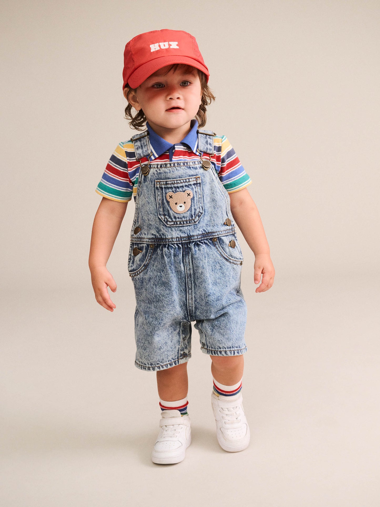 Huxbaby Dreamy Denim Shortall | Overall
