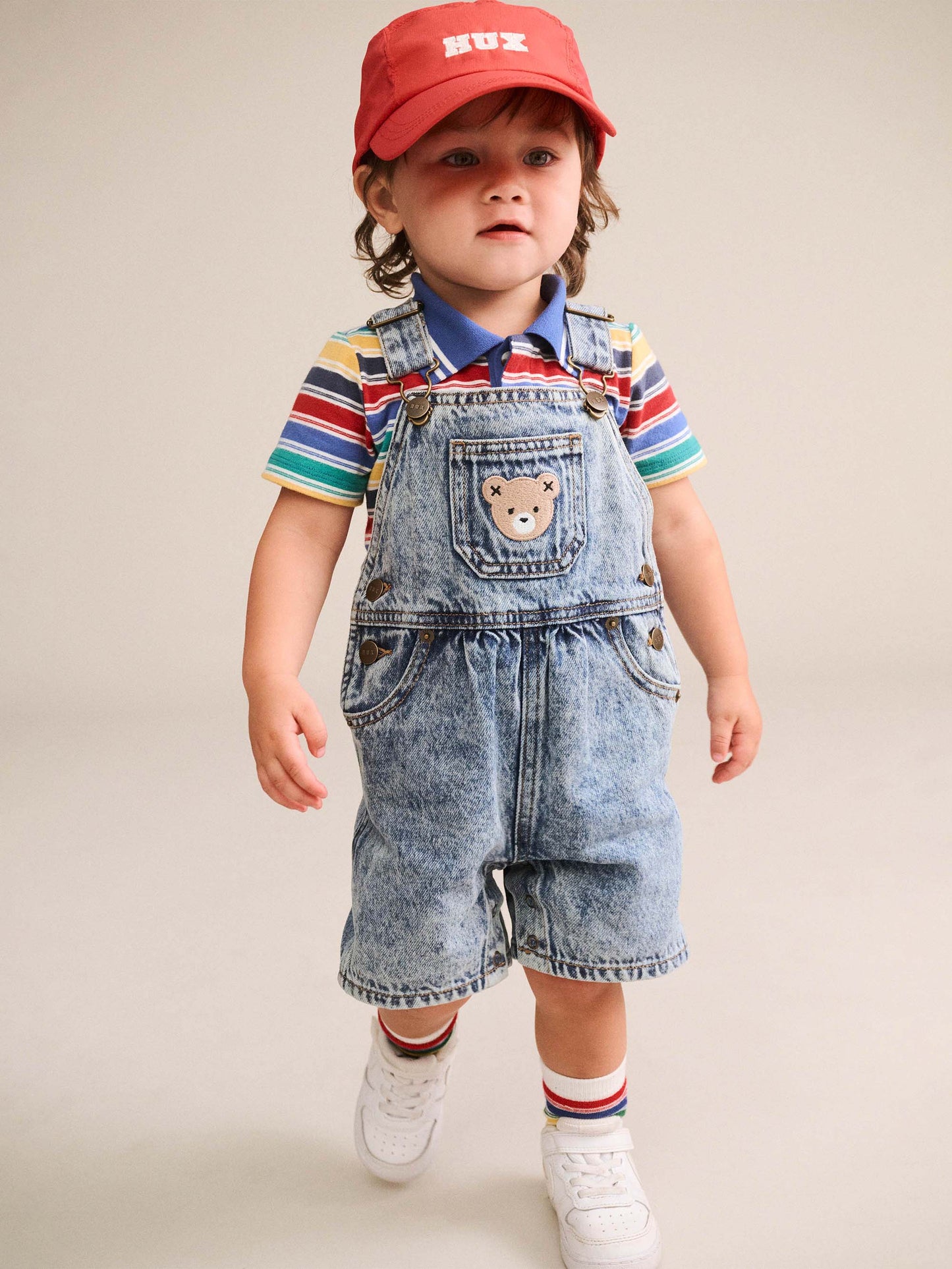 Huxbaby Dreamy Denim Shortall | Overall
