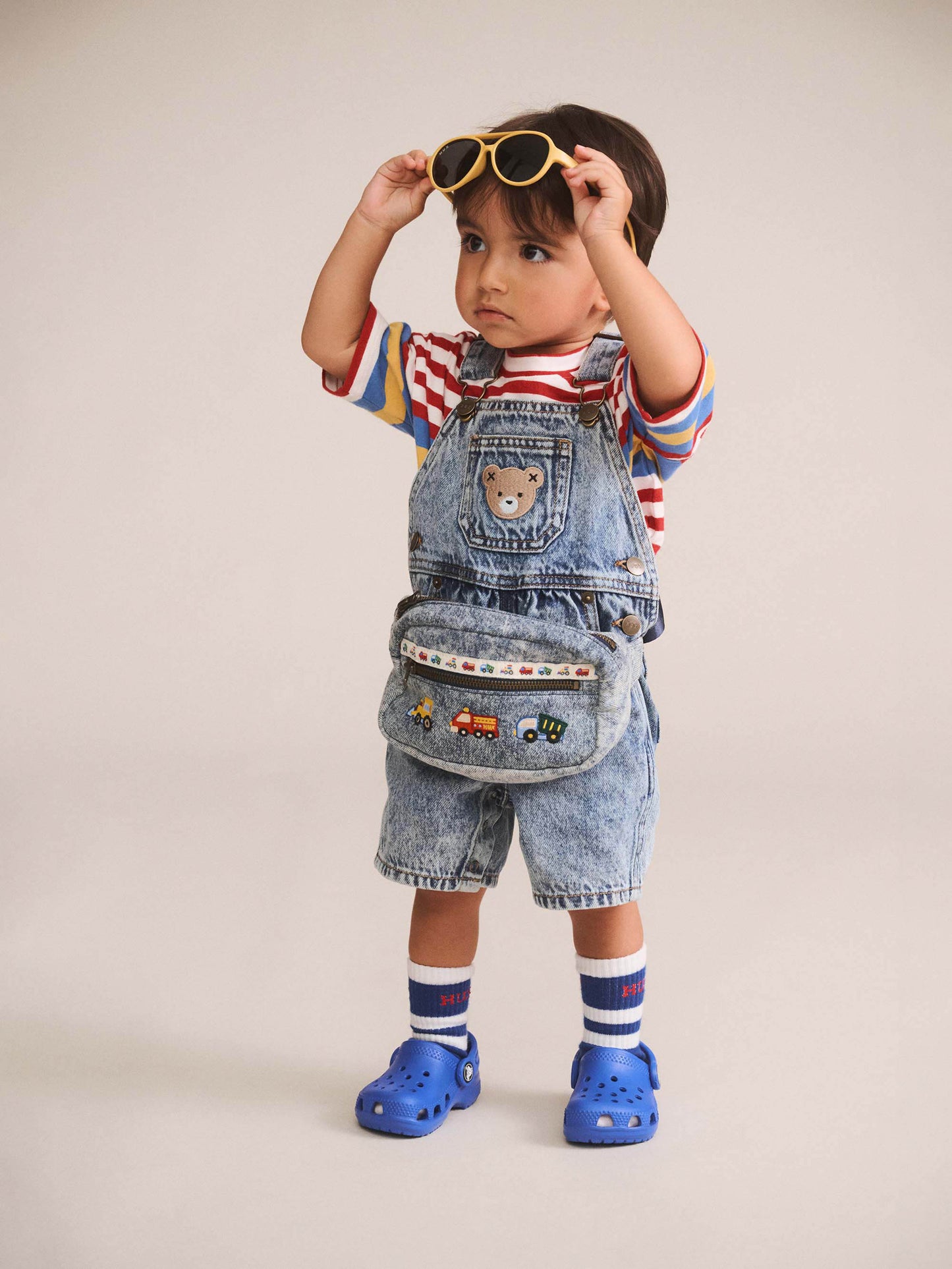 Huxbaby Dreamy Denim Shortall | Overall