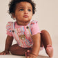 Huxbaby Pastel Stripe Bubble Romper