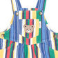 Huxbaby Variegated Stripe Shortall | Overall