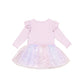 Huxbaby Rainbow Rib Ballet Onesie