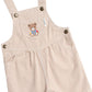 Huxbaby Sandbox Stripe Short Overalls