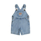 Huxbaby Dreamy Denim Short Overalls