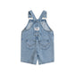 Huxbaby Dreamy Denim Short Overalls