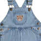 Huxbaby Dreamy Denim Short Overalls