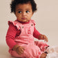 Huxbaby Cherry Heart Vintage Overalls