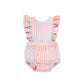 Huxbaby Rainbow Check Frill Playsuit