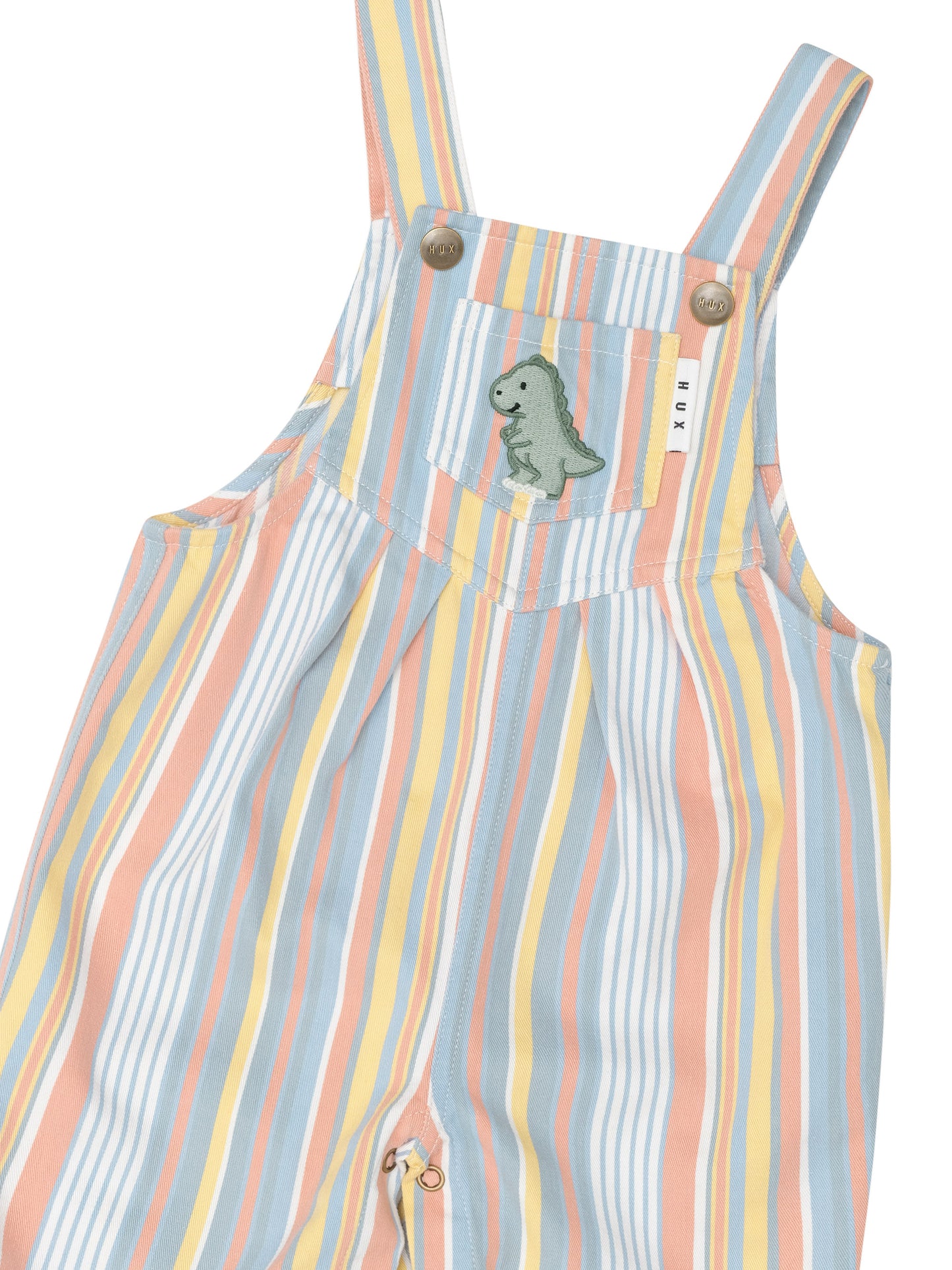 Huxbaby Vintage Stripe Overall Multi