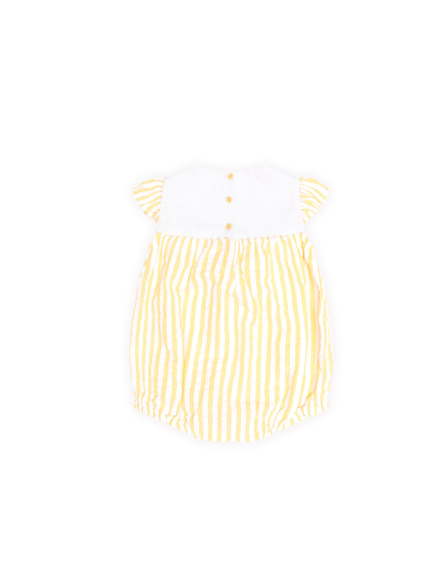 Huxbaby Flower Field Stripe Playsuit