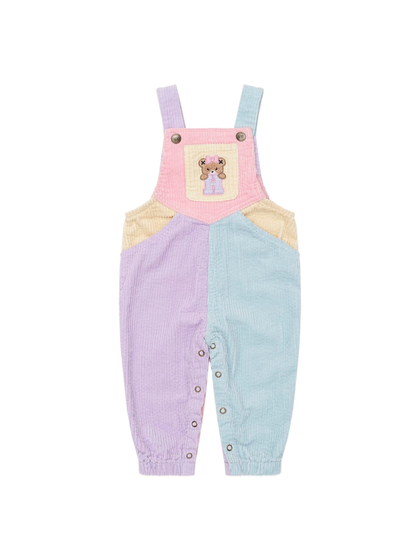 Huxbaby Blush Colour Block Overall